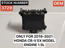 2018-2021 HONDA CR-V EX ENGINE 1.5L FRONT DISTANCE RADAR SENSOR 36801-TBA-A15