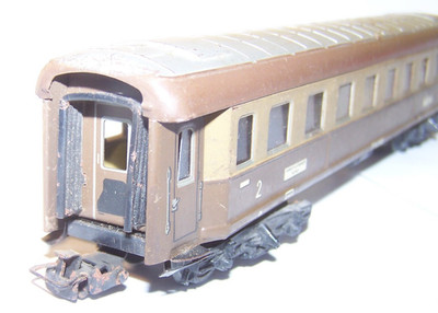 Märklin Märklin brauner Isabella Blechwagen 2 Klasse FS: gut