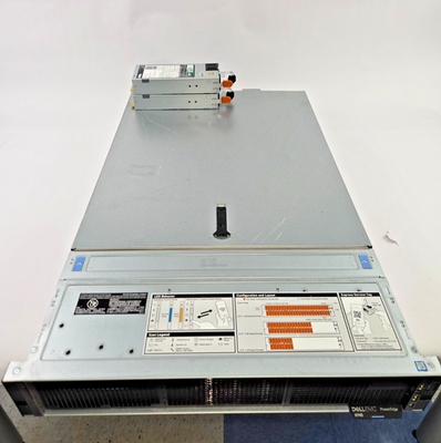 #ad Dell PowerEdge R740 0 bay2 HS0x0ram0x06fans 4FC42 boardX710 I350 2x1100w $325.00