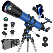 Telescope, Telescope for Adults High Powered, 90mm Aperture 800mm Professional 