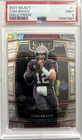 2021 Panini Select Tom Brady Disco Prizm Refractor PSA 9 Mint Goat Patriots