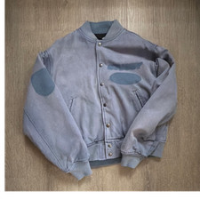 Stussy Blue Ghost Logo Varsity Mens Size S OF...