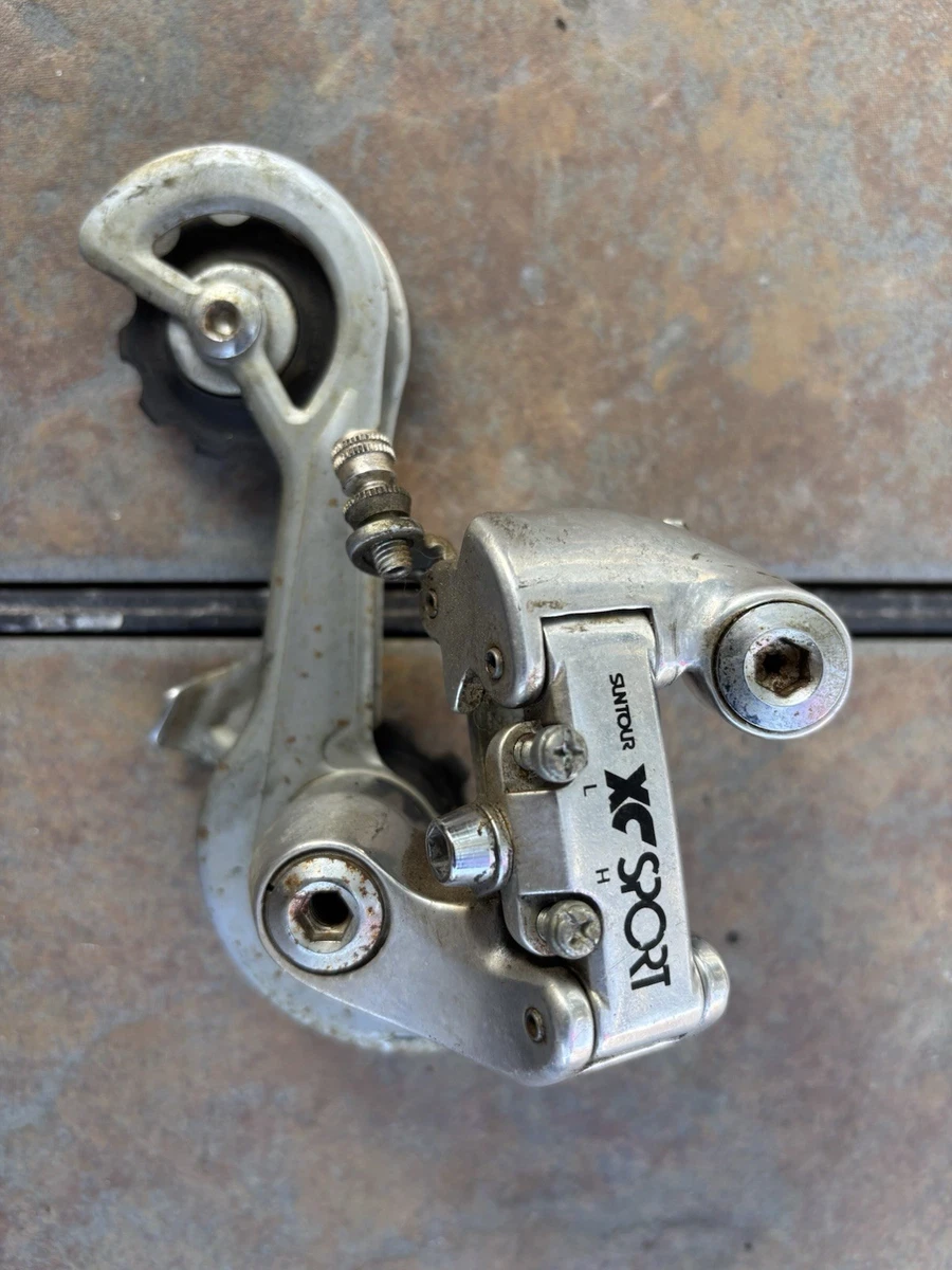 Dérailleur Arrière Suntour ARX Vintage – Longue Cage, 6 Vitesses, Pour Vélo Course Ou ATB
