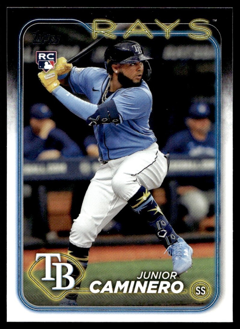 2024 Topps Series 2 #628 Junior Caminero Rookie RC