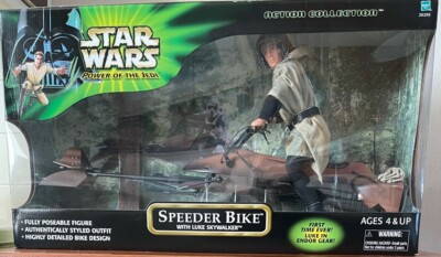 Star Wars Action Collection Speeder Bike with Luke Skywalker 12
