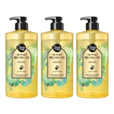 Shower Mate Long lasting Body Wash Lemongrass Garden 1L(33.81oz) x 3ea K Beauty