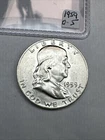 1959-D  SILVER FRANKLIN HALF DOLLAR.  BU CONDITION !!!!