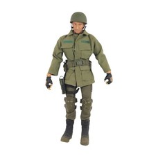 Vintage 1999 US Army 1st Infantry 12" soldier by Blue Box Toys Incomplete