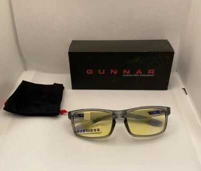 GUNNAR LE Enigma - Smoke - Blue Light Gaming Glasses  - NEW