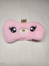 Plush Eye Mask Travel Sleep Masks Sleeping Children's Pamper Girls Kids NWT