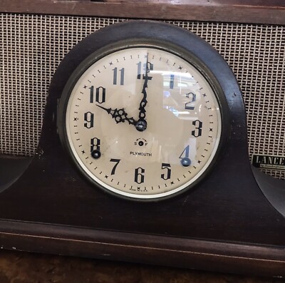 古時計　アンティーク Plymouth Clock, Z23 B #891 Pendulum 8 Day, Thomaston, Conn | eBay