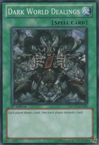 Dark World Dealings - SDGU-EN026 - Common - 1st Edition x1 - Lightly Played