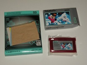 ICE CLIMBER Famicom Mini GBA Nintendo Gameboy Advance MIB Japan IMPORT MIB