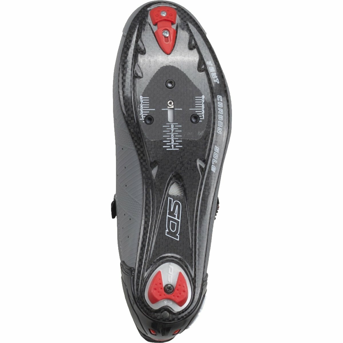 Sidi Men's Wire 2 Road Bicycle Shoes Matte Gray/Black EUR 44 / US