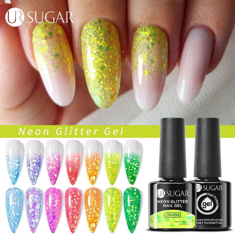 glow in the dark glitter nail polish