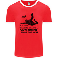 Skydiving Ist Nicht Für Dich Skydive Skydiver Herren Ringer Maglietta FotL