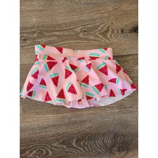 Hanna Andersson Swim Skirt Watermelon Print Swimsuit Bottom US 5 9