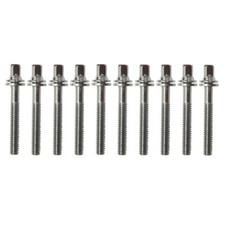 12Pcs Drum Tension Rods 35mm/1.4in With Washers Thread Diameter 7/32''
