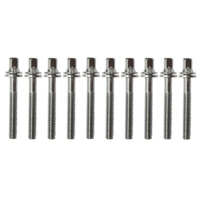 12Pcs Drum Tension Rods 35mm/1.4in With Washers Thread Diameter 7/32''