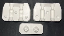 Porcelain Doll Molds, Byron Molds B 413 E Upper Leg 3 Piece Mold