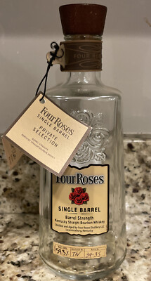 Four Roses Single Barrel Barrel Strength Private Selection OESQ (empty)