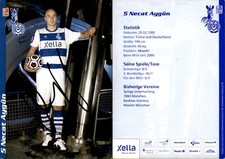Necat Aygün 2 MSV Duisburg Autograph Postcard Football