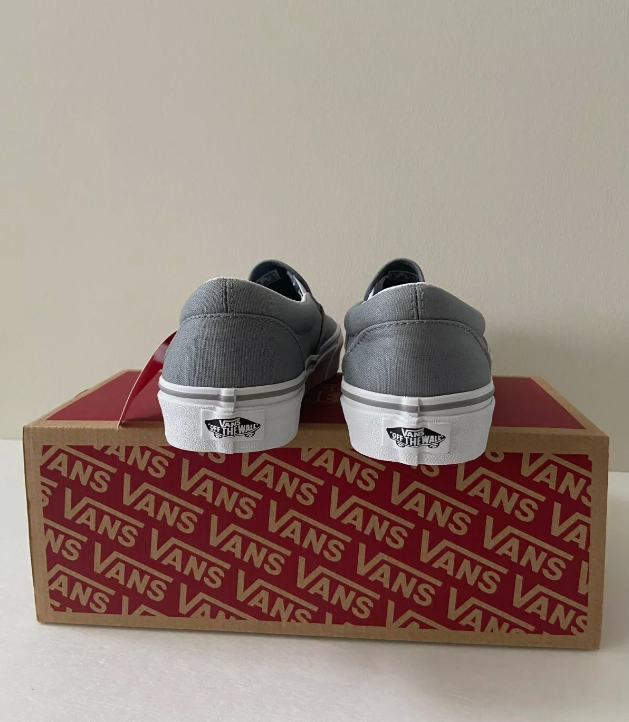 Vans Classic Slip Vans Wild Dove Slip On Grey Vans Classic Slip On