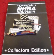 Vintage Western Auto Nationals Prensented by Slick 50 TOPEKA 1994 NHRA PIN New 