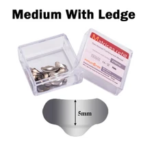 50Pcs Dental Matrices Bands Sectional Contoured Metal Matrix bands soft S/M/L US