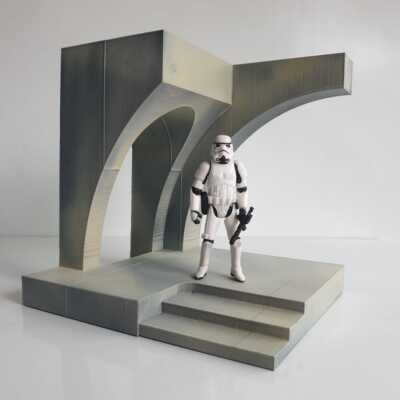 Custom Jabba's Palace Alcove Diorama for 3.75 inch (1:18) Figures