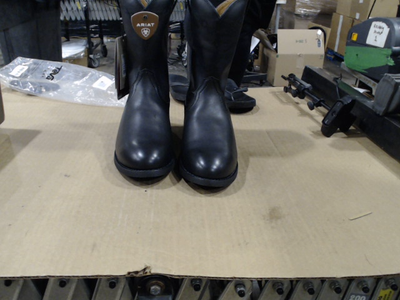 LikeNew_Ariat Mens Heritage Roper Western Boot Black 9.5  display picture 1