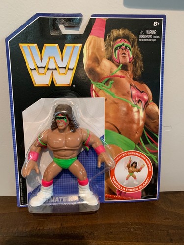 WWE ULTIMATE WARRIOR RETRO series 1 2016 GORILLA P...