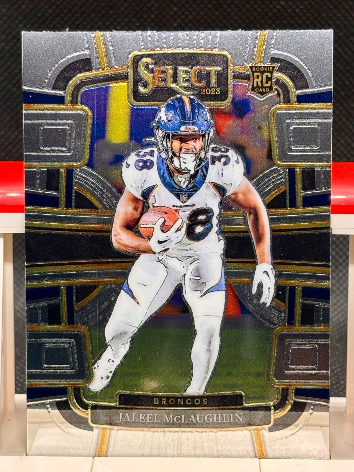 2023 Panini Select - Concourse #32 Jaleel McLaughlin (RC) Rookie - Broncos