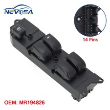 Rhd Driver Side Master Window Control Switch For Mitsubishi L200 Lancer Mr194826 Rhd Driver Side Master Window Control Switch For Mitsubishi L200 Lancer Mr194826