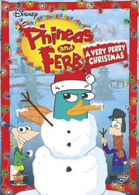 Phineas & Ferb: Very Perry Christmas - DVD - GOOD