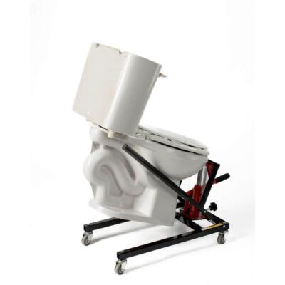 Toilet Jack Master PRO Tool Designed Easily Lift Move Install Toilets Steel