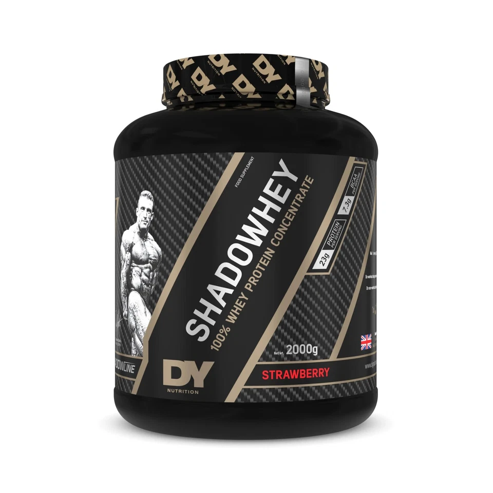 DY Nutrition Shadowhey Protein Concentrate | Naturally High in BCAAs | 2kg
