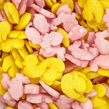 A Pinch Of Glimmer Ducks and Bunnies 25g Edible Cake Decorations/Sprinkles 1819