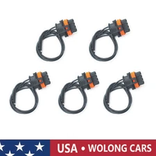 Set of 5 Electrical Connector of Ignition Coil Fit for UF341 Volvo 5 Cyl Plug