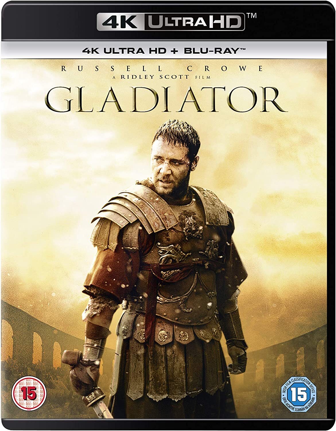 Gladiator (4K UHD Blu-ray) Oliver Reed Connie Nielsen Richard Harris Tomas Arana
