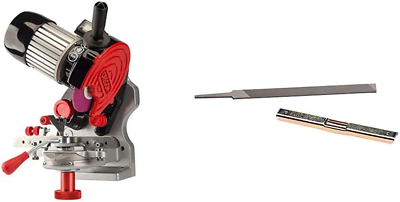 #ad Professional Compact 120 Volt Bench Grinder Universal Saw Chain Sharpener 410 $295.99