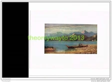 COAST NEAR SECHELT, BRITISH COLUMBIA, Book Illustration, 1907