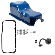 CJ Classics Front Sump Oil Pan Kit Blue Mustang 351W 1969-1973