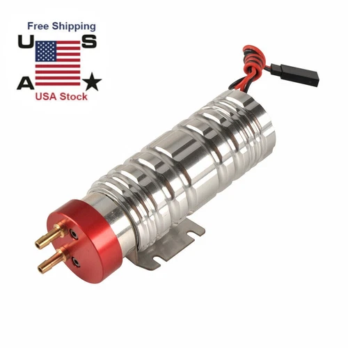 1000cc/min 4.8V-6V CNC Metal Electric Fuel Pump for RC Gasoline & Nitro Airplane