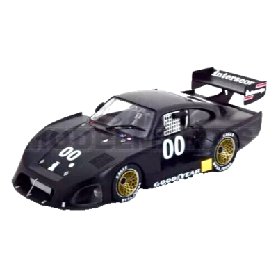 WERK 83 - Porsche 935 K4 Turbo IMSA 1981 - Échelle 1/18 - Noir Mat - Métal - Dès 14 Ans