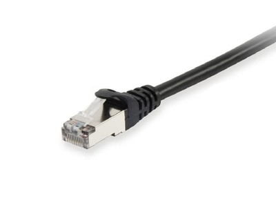 Equip Patchkabel RJ45 Cat6A S/FTP (S-STP) PIMF Black black Black 20,00 Meter