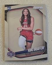 2025 Panini Prizm WNBA KIKI IRIAFEN Rookie Variation RC #149 Washington Mystics