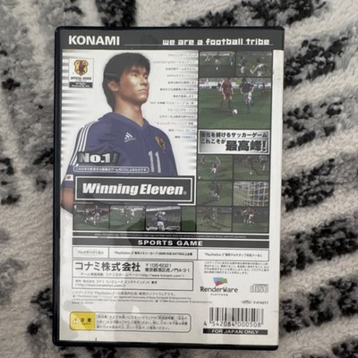 Konami World Soccer Winning Eleven 6 Sports PS2 NTSC-J Manual