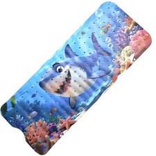 Bathtub Mat Non Slip Shower Mat for Kids, Extra Long 40"x16", Machine Washabl...
