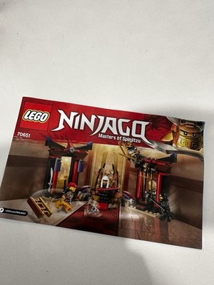 LEGO NINJAGO: Throne Room Showdown (70651) for sale online | eBay